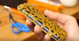 Glue gun, parchment paper, and a scotch tape, glitter stick or any type of glue stick that. Video Create A Beautiful Diy Phone Case With Hot Glue Page 2 Of 2 Brilliant Diy