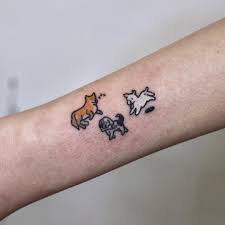 Cute Small Dog Tattoo Pet Portrait Tattoo Tattoos Small Dog Tattoos Small Dog Tattoo