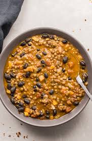 Whip up these healthy lentil recipes — from red lentil soup to lentil chili — to get more plant protein, fiber and essential micronutrients into your diet. Protein Black Bean And Lentil Soup