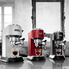 Enjoy authentic espresso in your home with the de'longhi dedica deluxe manual espresso machine, cappuccino maker. De Longhi Dedica Deluxe Manual Espresso Cappuccino Maker Red Ares Kitchen And Baking Supplies