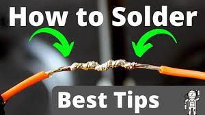 How To Solder Wires Together Best Tips Solder Wire Soldering Tips