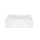 Bosca 60L x 30W x 18H Acrylic Rectangular Alcove Bathtub  Left Drain  in White with 1    106394-000-001-001 MAAX