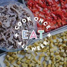 Software developer (and avid runner) erik august johnson is sharing his $35 a week food experiment to show us how to frugally shop and. The Cook Once Eat All Week Easy Meal Prep Plan