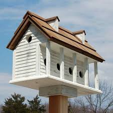 I make them from western cedar, a very light and weather resistant wood. Home Bazaar Bird In Hand Series Martinsburg Manor 18 5 In X 24 In X 14 In Purple Martin House Reviews Wayfair