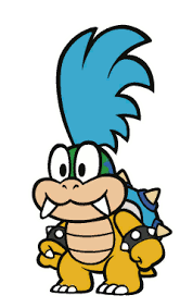 Supper Mario Broth Idle Animations Of The Koopalings From Paper Paper Mario Color Splash Super Mario Art Paper Mario