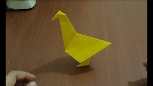 Cara membuatnya sangat sederhana dan mudah. Cara Membuat Ayam Dengan Memakai Kertas Origami Youtube