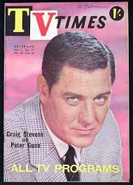 Craig Stevens of "Peter Gunn" 1961