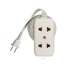 Don't use this receptacle when no ground wire is. 9meters Omni Electrical Extension Wire 2 Gang Outlet Shopee Philippines