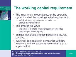 A ratio above 1 means current assets exceed liabilities, and, generally, the higher. Chapter 12 Management Of Working Capital Ppt Download