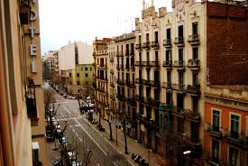 Vibrant and colorful barcelona the lively and colorful city of barcelona faces the mediterranean sea and features the world's top city beaches, including sant sebastia, barceloneta and somorrostro beaches. Sunday Morning On Carrer De Villaroel L Eixample Barcelona