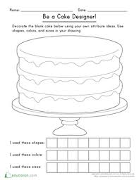 Contact rebecca j fulton (founder of food & cake art decorating): Be A Cake Designer Worksheet Education Com