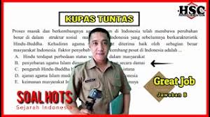 Naskah soal ujian sekolah mapel sejarah indonesia tahun 2021 paket a. Latihan Soal Ujian Sekolah Sejarah Indonesia 2020 Youtube