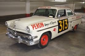 1954 Ford Customline Panamerican Race Car Peron Restored Race Cars Ford Racing Ford Racing Engines