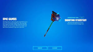See what you can purchase in the shop in our fortnite item shop post! Free Fortnite Shooting Starstaff Pickaxe How To Get Claim Yours