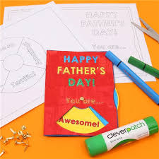 Wish your dad/ someone who's like your. Father S Day Card Father S Day Cleverpatch Cleverpatch Art Craft Supplies