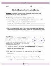 Maybe you have knowledge that, people have look numerous times for their favorite novels like this student exploration covalent bonds gizmo answer key, but end up in malicious downloads. Exploration Guide Covalent Bonds Answer Key Amazon Google Manual