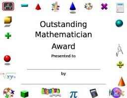 Math Certificate 1 Math Middle School Math High School Math