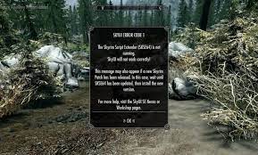 You can use skse64 or skyrim script extender 64 for skyrim special edition to apply skyrim mods. Skyui Error Code 1 Skse Not Running Quick Fix Digiworthy