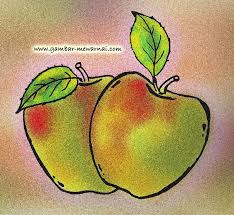 Mewarnai buah buahan sketsa apel kumpulan contoh soal 1. Pin Di Gambar Mewarnai