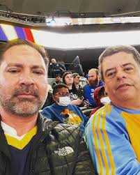 At the Nuggets vs OKC game with Colorado's best commercial lender Aaron  Talbot. Special thanks to my bro Sam Cardenas for the tickets.