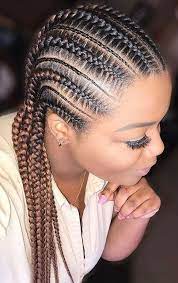 This is a classic look. 30 Best Braided Hairstyles Ideas To Inspire You Braided Cornrow Hairstyles Braided Hairstyles African Hair Braiding Styles