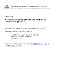 Malaysian Communications And Multimedia Commission Mcmc