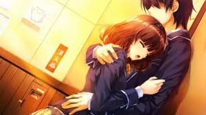 The great collection of anime couple wallpaper for desktop, laptop and mobiles. 28 Wallpaper Anime Couple Sad Baka Wallpaper