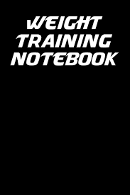Weight Training Notebook 6x9 Fitness Journal With One Rep