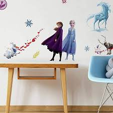 Anna darkens the room and shines a beam of light that includes all the wavelengths of visible light onto the wall. Roommates Rmk4075scs Disney Frozen 2 Character Peel And Stick Wall Decals 21 Wall Stickers Elsa Anna Olaf Kristoff Sven Buy Online At Best Price In Uae Amazon Ae