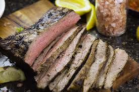 London broil braise recipes at epicurious.com. Tuna London Broil With Wasabi Cream Recipe Myrecipes