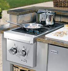 A gas stove is a great addition to your kitchen. Zgu122lpss Ge Monogram Dual Burner Outdoor Cooktop Liquid Propane Monogram Appliances