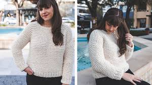 I got jealous of all the beautiful handknitted sweater popping up on the blogosphere. Simple Knit Sweater Start To Finish Youtube