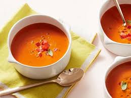Tomato Soup 2 0 Recipe Food Network Recipes Tomato Soup Canned Tomato Soup