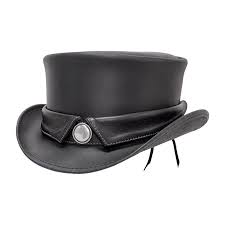 Marlow Top Hat Collar Band In 2021 Leather Top Hat Fancy Hats Womens Fashion Spring