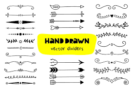 Hand Drawn Elements How To Draw Hands Wedding Vector Graphics Wedding Frames