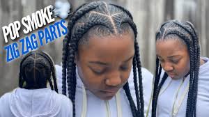 The mixtape debuted at #7 on the billboard 200 in the week ending february 22, 2020. Pop Smoke Braids With Zig Zag Parts Kids Styles Youtube