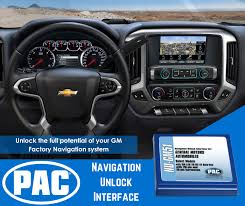 Enables the reverse camera at any time. Pac Unlock The Full Potential Of Your Gm Factory Navigation System With The Nu Gm51 Long Drive Back To School The Nu Gm51 Is A Plug And Play Kit That Allows You To Unlock