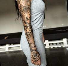 Full sleeve tattoo ideas for females are numerous. Women Make A Beautiful Canvas 26 Photos Suburban Men Girls With Sleeve Tattoos Animal Sleeve Tattoo Girl Tattoos