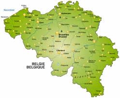 Belgie landkaart | Afdrukbare plattegronden van Belgie - OrangeSmile.com
