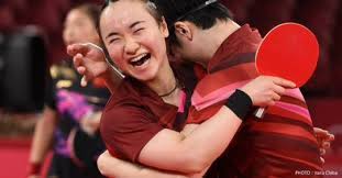 【水谷 隼・伊藤 美誠ペア出場!】 卓球 混合ダブルス準々決勝. Auuzh Znab41hm