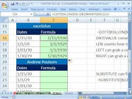 Excel Magic Trick 301 1900 Date Problems And Fixes