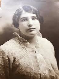 My grandmother, Ruth Zook Olson, who married my grandfather, Victor Emanuel  Olson. He lived in Assaria his entire life.