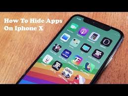 How To Hide Apps On Iphone X Fliptroniks Com Youtube
