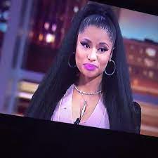 Getthelook Nickiminaj Texture Ponytail Love This Look Ponytail Braids For Black Hair Black Wavy Hair