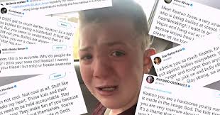 Keaton Jones' emotional video about bullying has rallied the sports world  and beyond