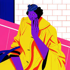 Place Time On Behance Illustration Vivian Maier Vector Art