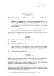 Mulai dari resiko kerugian, persaingan, hingga resiko. 4071010 Surat Perjanjian Kerja