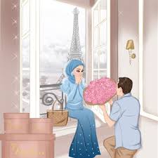 Kumpulan Kartun Romantis Parf 3 Kartun Romantis Gambar Pengantin