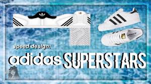 Roblox clothing tutorial making shoes youtube by robloxtemplate.com. Roblox Speed Design Adidas Superstars Shoes Siskella Youtube