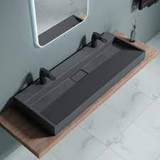 We did not find results for: Lavabo Double Vasque A Poser Ou Suspendu 120cm Gris Noir Anthracite Evier Colossum19 2 Avec Percage Pour 2 Robinets 120x46x11cm Cdiscount Bricolage
